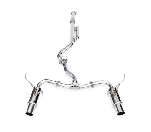 Invidia N1 Catback Exhaust With Stainless Steel Tips For 2022+ Subaru WRX - HS22WRXGTP
