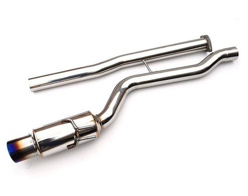 Invidia N1 Racing Titanium Tip Catback Exhaust For Mitsubishi Evo X - HS09MEXGRT