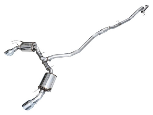 AWE Touring Edition Catback Exhaust With Chrome Tips For 2023+ Acura Integra A-Spec - 3015-32331 AWE Touring Edition Catback Exhaust With Chrome Tips For 2023+ Acura Integra A-Spec - 3015-32331
