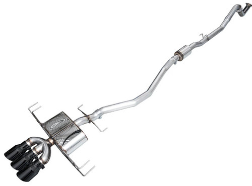 AWE Touring Edition Catback Exhaust With Black Tips For 2024+ Acura Integra Type S - 3015-53335 AWE Touring Edition Catback Exhaust With Black Tips For 2024+ Acura Integra Type S - 3015-53335