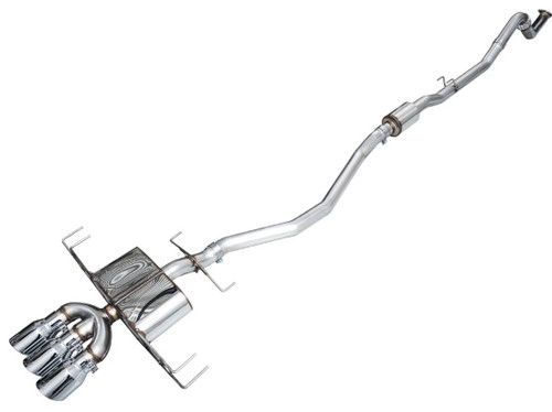 AWE Touring Edition Catback Exhaust With Chrome Tips For 2024+ Acura Integra Type S - 3015-52335 AWE Touring Edition Catback Exhaust With Chrome Tips For 2024+ Acura Integra Type S - 3015-52335