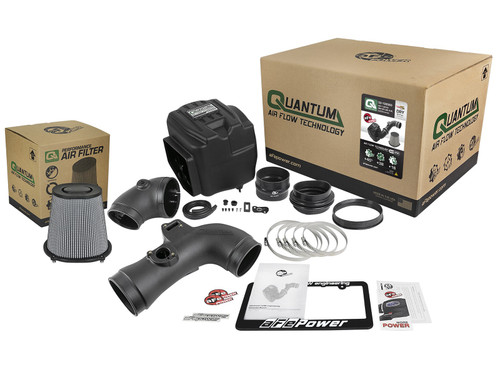 aFe Quantum Pro Dry Cold Air Intake For 11-16 GM Duramax 6.6L Trucks - 53-10006D