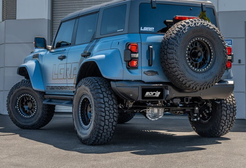 Borla Atak Catback Exhaust With Black Tips For 22-25 Ford Bronco Raptor - 140934CB