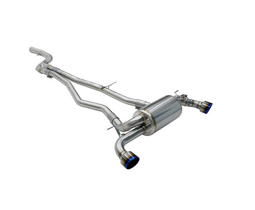HKS Super Turbo Muffler Catback Exhaust With Titanium Tips For 2020+ Toyota GR Supra - 31029-AT003 HKS Super Turbo Muffler Catback Exhaust With Titanium Tips For 2020+ Toyota GR Supra - 31029-AT003