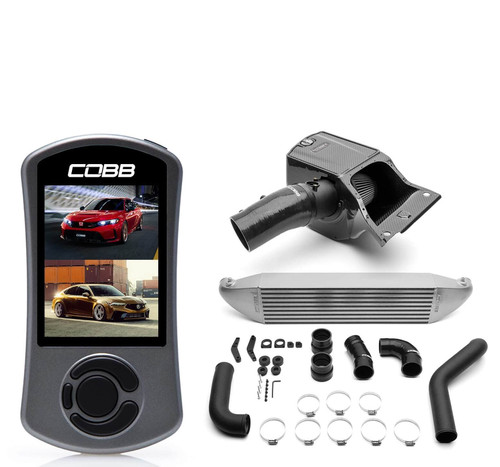 Cobb Stage 2 Redline Carbon Fiber Power Package Silver For 2023+ Honda Civic Type R - HON003020-SL Cobb Stage 2 Redline Carbon Fiber Power Package Silver For 2023+ Honda Civic Type R - HON003020-SL