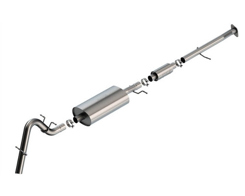 Borla S-Type Catback Exhaust With Turndown Tip For 2023+ Chevrolet Colorado - 140944