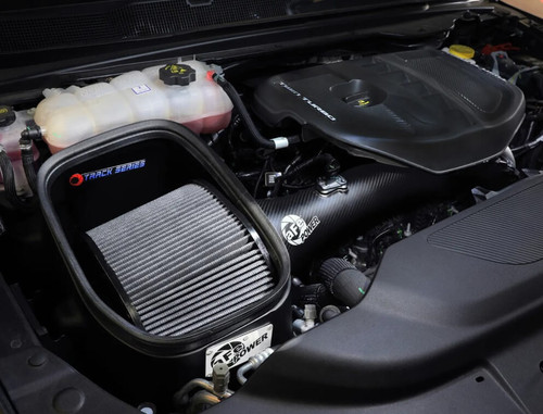 aFe Track Series Carbon Fiber Dry S Cold Air Intake For 2025+ Ram 1500 RHO 3.0L - 57-10032D