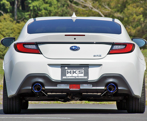 HKS Legamax Sports Catback Exhaust With Titanium Tips For 2022+ Subaru BRZ - 32018-AF019