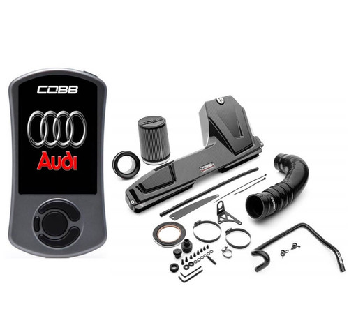 Cobb Stage 1+ Redline CF Power Package For 15-20 Audi S3 (8V) - VLK003001P-RED-S3