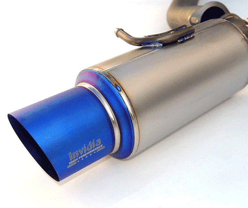 Invidia Titanium Catback Exhaust With Single Outlet For 13-17 Subaru BRZ - HS12SSTSRG