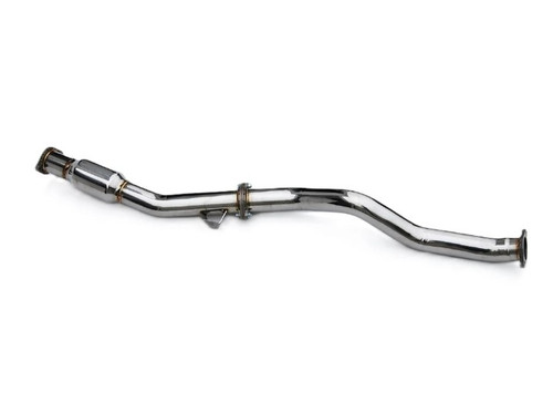 Invidia Front Pipe With High Flow Cat For 2022+ Subaru WRX With Manual Transmission - HS22SW4MFPCB