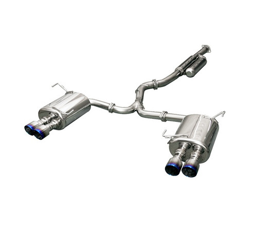 HKS Super Turbo Muffler Catback Exhaust For 14-21 Subaru STI - 31029-AF013