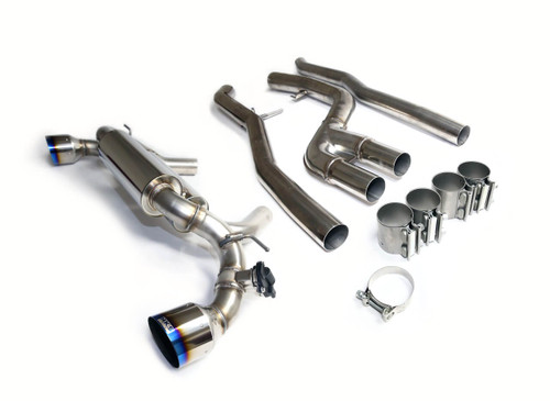 HKS Catback Exhaust With Titanium Tips For 2020+ Toyota Supra GR - 31014-KT001
