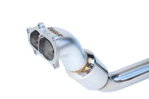 Invidia Divorced Downpipe With High Flow Cat For 08-14 Subaru STI - HS08SW1DPC