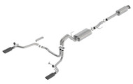 Borla Touring Catback Exhaust With Black Tips For 15-20 Ford F-150 – 140614BC