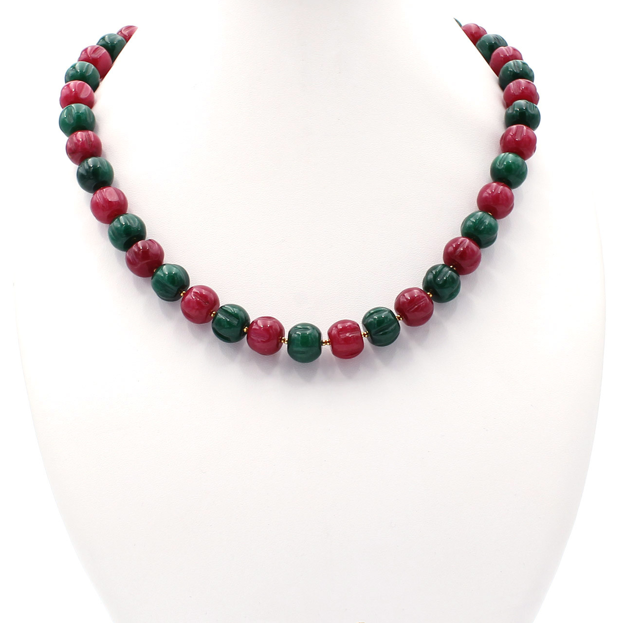 Jade Bead Necklace - Jewellery - Salago Totnes