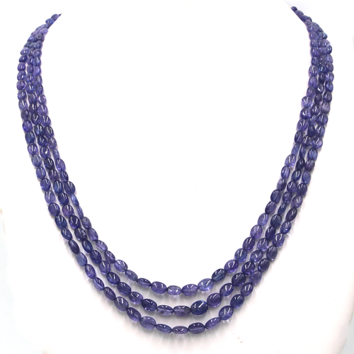 Smooth Tanzanite Necklace