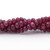 Smooth Ruby Beads, 3.3 mm