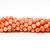 6mm dark and light pink natural coral beads