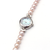 One Line Light Pink Pearl Watch
