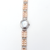 Two Line Peach Pearl Watch