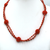 Taiwan Coral Flower Necklace