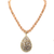 Agate Necklace with Pendant