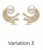 White Pearl Designer Earrings