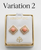 Natural Coral Earrings