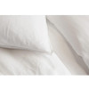 PARKER LINEN DUVET SET - WHITE