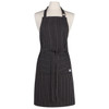 APRON - PINSTRIPE BLACK