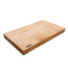 JOHN BOOS MAPLE RUSTIC EDGE CUTTING BOARD 21x12