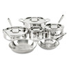 ALL-CLAD D5 POLISHED 10 PIECE SET