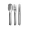 BLACK AND BLUM CUTLERY SET & CASE