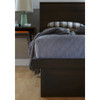 Serra Wood Panel Bed with storage