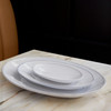 FRISO OVAL PLATTER 40cm - WHITE