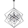 Cubist Chandelier Large - Aged Iron