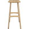 OAK OSSO COUNTER STOOL