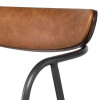 Gianni Bar Stool Leather - Desert