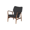 Patrik Lounge Chair - Dark Grey