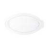 LE CREUSET HERITAGE OVAL FISH BAKER 1.6L WHITE