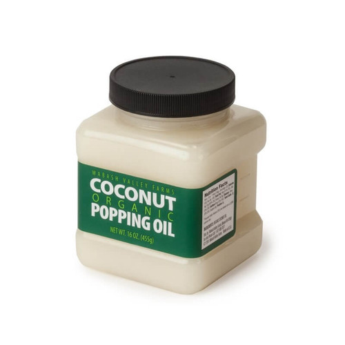POPPING OIL 16OX - COCONUT