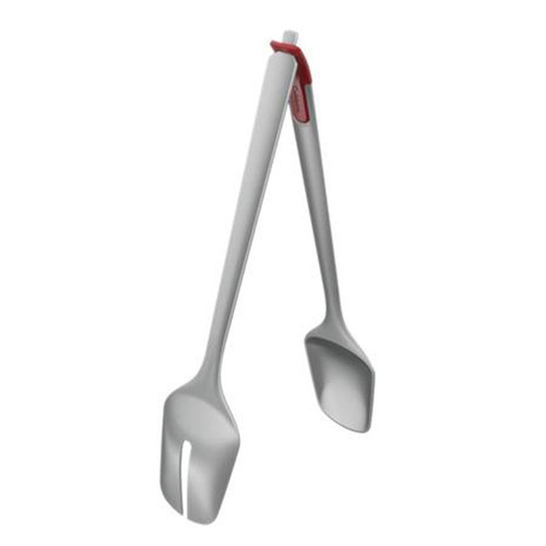 CUISIPRO STAINLESS STEEL SALAD TONGS