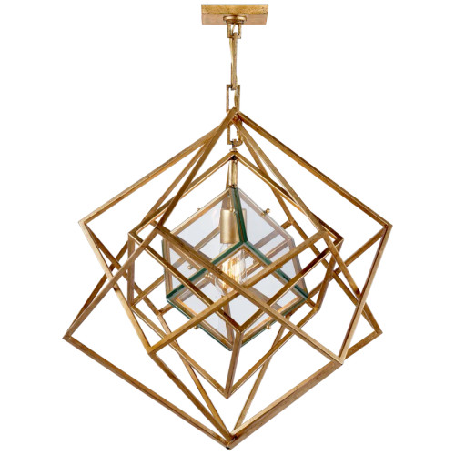 Cubist Chandelier small