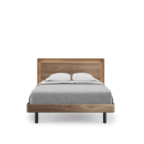 UP-LINQ BED QUEEN NATURAL WALNUT