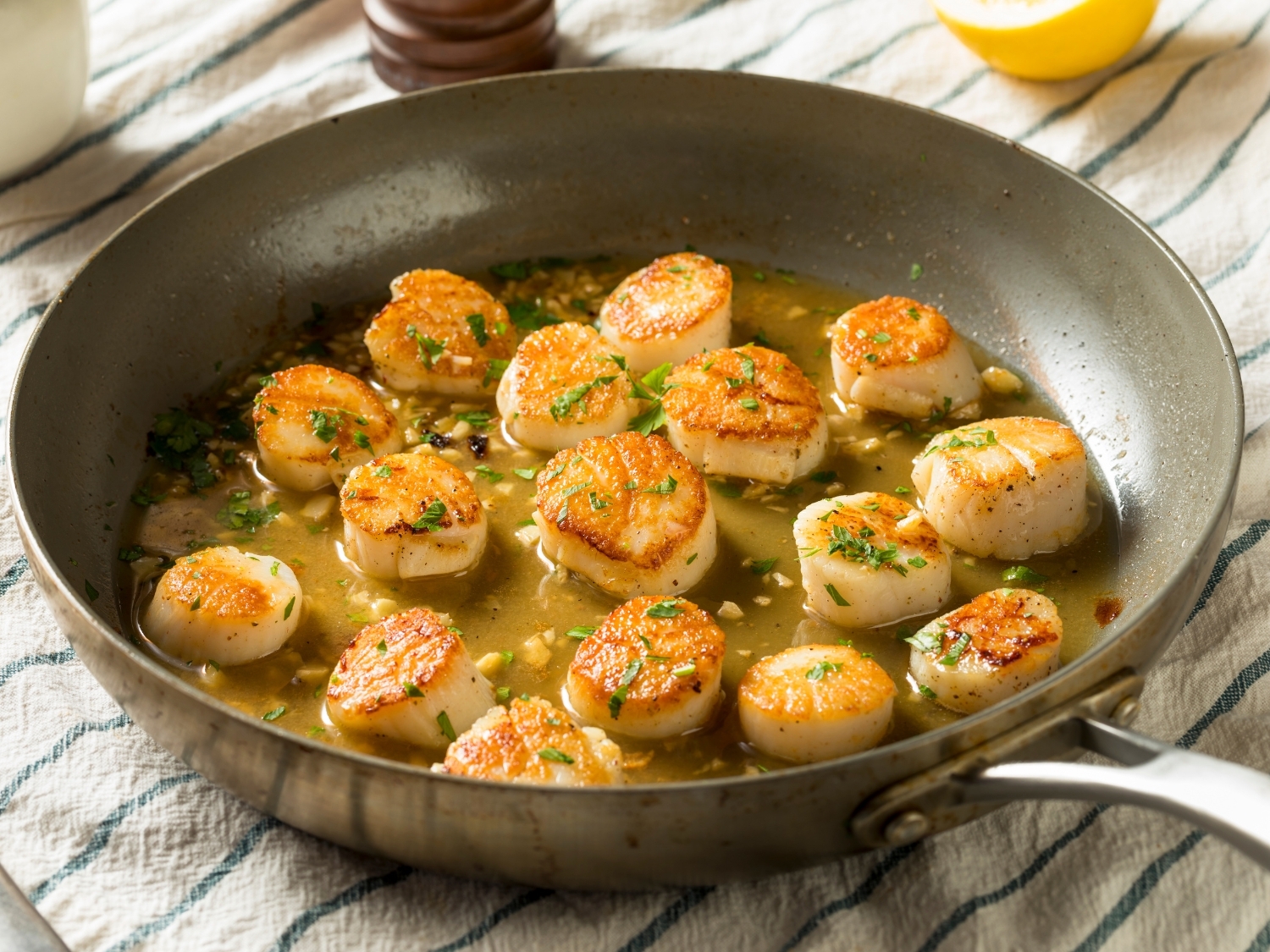 Pan Seared Scallops