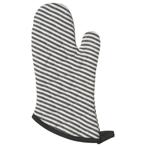 Now Designs Stonewash Heirloom Oven Mitt, Dove Gray