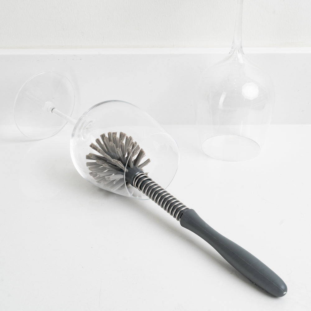 Kitchen Cleaner Brush U Shaped Soft Bristle Cleaning Brush for  Tableware/Knife/ Fork /Chopsticks Non-slip Hand-held Scrub Brush -  AliExpress