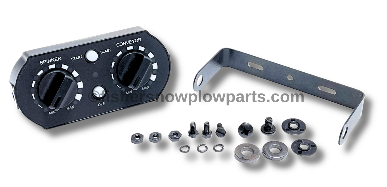 Fisher Legacy Polycaster & Western Tornado Spreader Controller