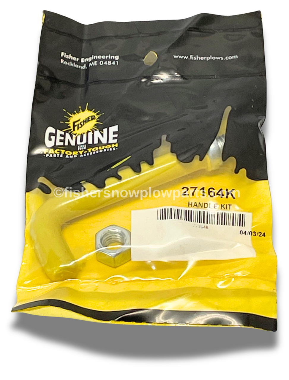 27164K Fisher Snowplows Jack Handle Kit - Genuine Replacement Part